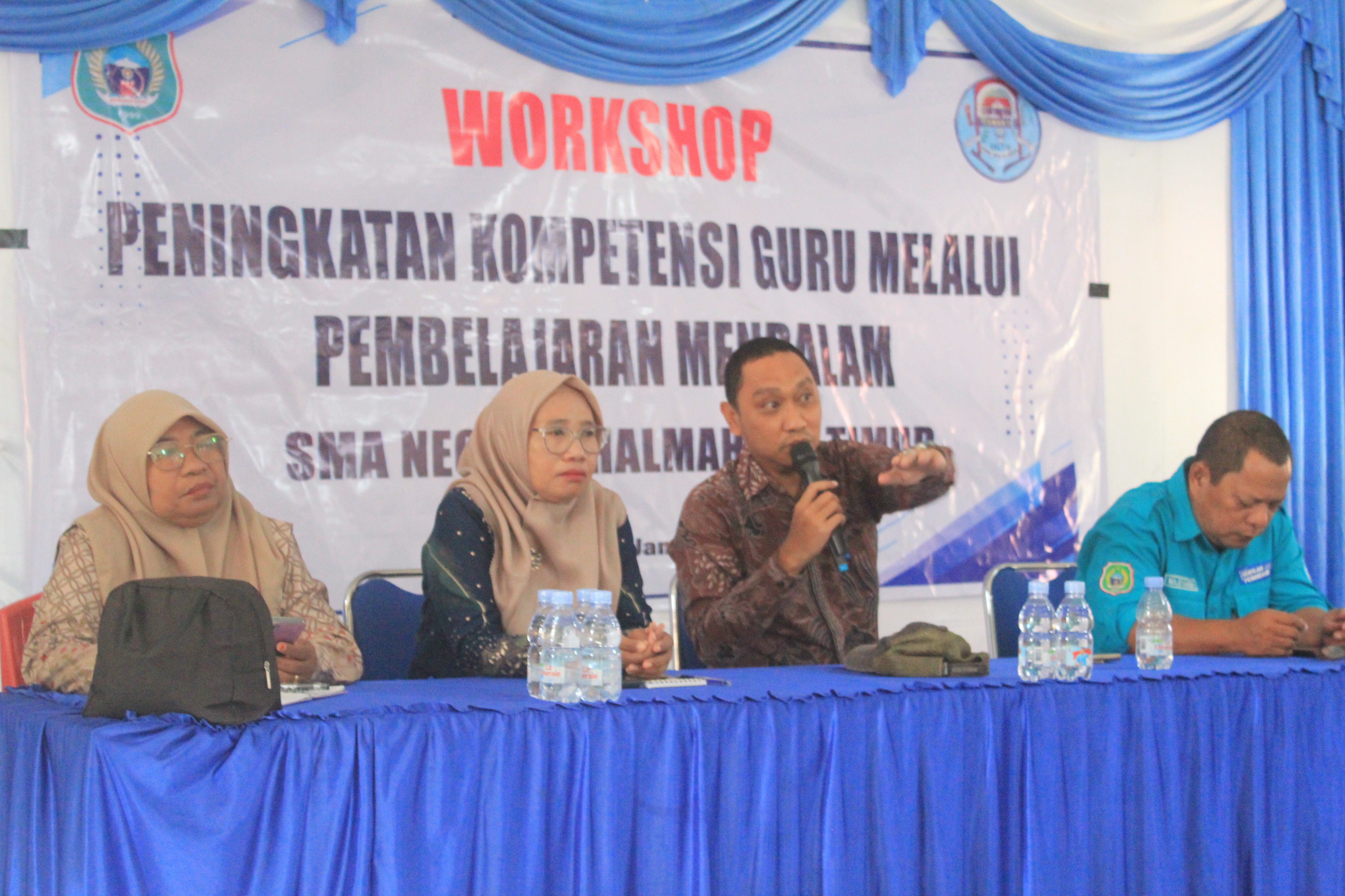 Perkuat Kompetensi Guru, SMA Negeri 1 Halmahera Timur Gelar Workshop Pembelajaran Mendalam